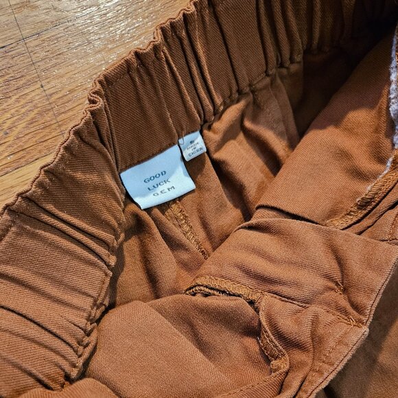 Good Luck Gem - Linen Wide Leg Cropped Pants Women's Size Small - Picture 4 of 7